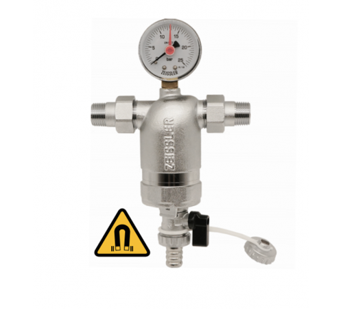 Фильтр с маном. и магнитной вставкой (300 мкм) НР-НР 3/4 Zeissler (12/1)