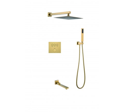 Душевая система  5088 matt gold KERN  (6/шт)