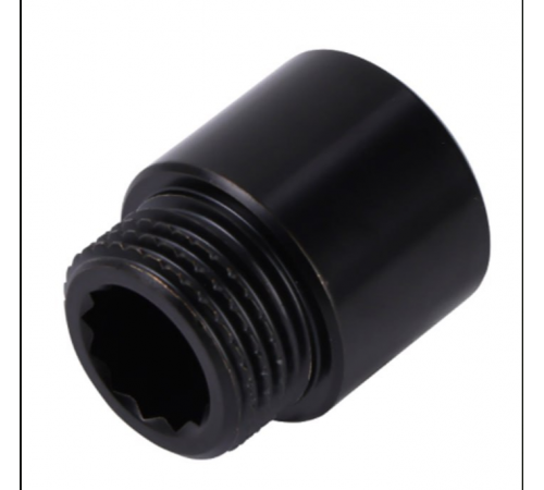 Удлинитель 1/2 х 20 мм  Черная TIM  (200/10) по доступной цене.