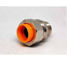 Муфта труба-нар.резьба   для газа (никель)  1/2*15 (150/10) Zeissler