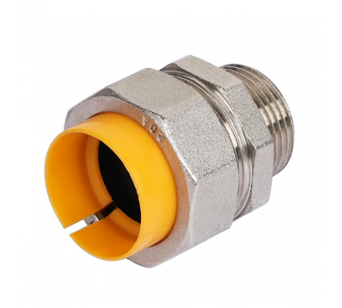 Муфта труба-нар.резьба   для газа (никель)  3/4*20 (90/10) Zeissler