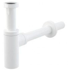 Сифон бутылочный 11/4 х 40 с трубкой  32/32 Белый (9/шт)