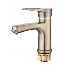 Смеситель для раковины бронза NUD1-A045-KT