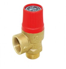 Клапан предохр. 1.5 бар 1/2 г/г крас Тим (60/10/1)