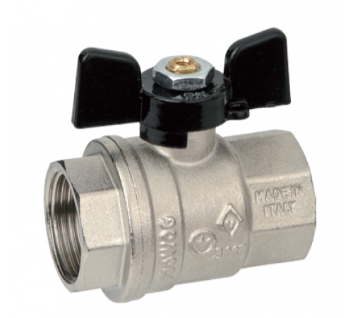 Кран шар.. 1" г/г бабочка   (302)  BgT (40/10)