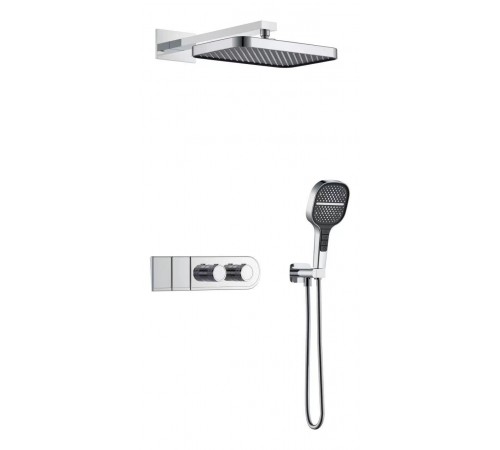 Душевая система  (скрытый,  кноп, термо  ) 5091 KERN Chrome (1/шт)