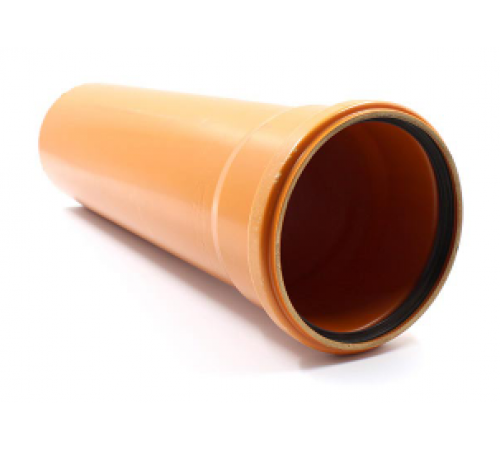 Труба         ПВХ    160*4,0   1,0 м рыжая   (3шт)