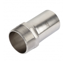 Прес-фитинг из нерж стали – вставка с наружной резьбой 42* 11/2 (24/4) Zeissler