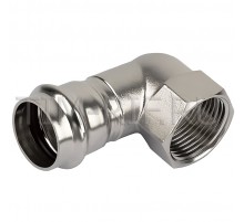 Пресс-угольник из нерж. стали 15*1/2 ВР (130/5) Zeissler