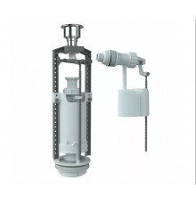 Арматура боковая кнопка /хром Юникорн (150/1ШТ)  (SM-B/H)