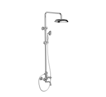 Душевая система 2-х руч. хром 5033 Kern Chrome (2 скл)