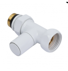 Кран для ПС ПРЯМ "О"  1г х 3/4 ш ( белый ) TIM(20)