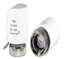 Сервопривод для теплого пола М30 х 1,5 нормально открытый 230 V/2 м (60/1)