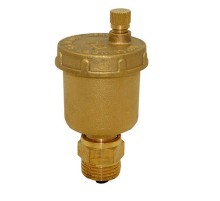 Воздухоотводчик 1/2"  Прямой с обр клап   TIM (60/1)