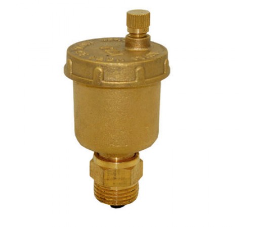 Воздухоотводчик 1/2"  Прямой с обр клап   TIM (60/1)