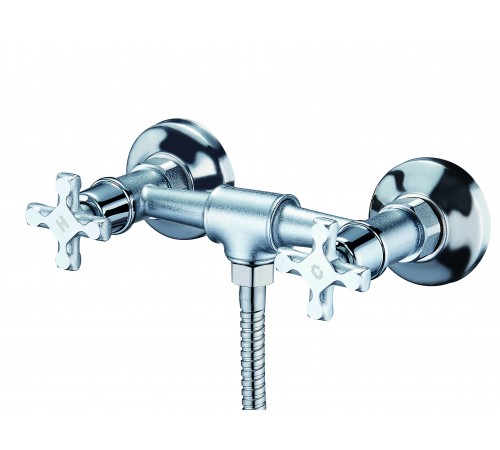 Смеситель для душа крест ручки JIK5