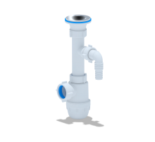 Сифон Ани 1 1/4 х 32 с носиком Юнг  BM1300 (20/шт)