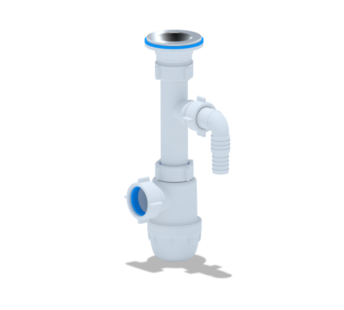 Сифон Ани 1 1/4 х 32 с носиком Юнг  BM1300 (20/шт)