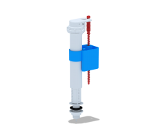 Клапан 1/2  нижний пластик УСИЛЕННЫЙ    WC5510 (30/шт)