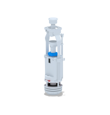 Арматура спускная, кнопка белая WC7010 (30/шт) Ани пласт