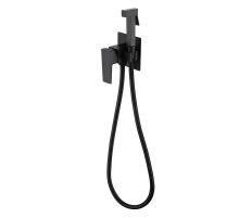 Смеситель для биде с держ.   (встроенный) 4056-1 Black (18шт) Kern