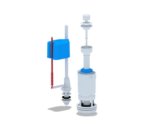 Набор с нижней подводкой дергалка Ани WC4550 (20/шт)
