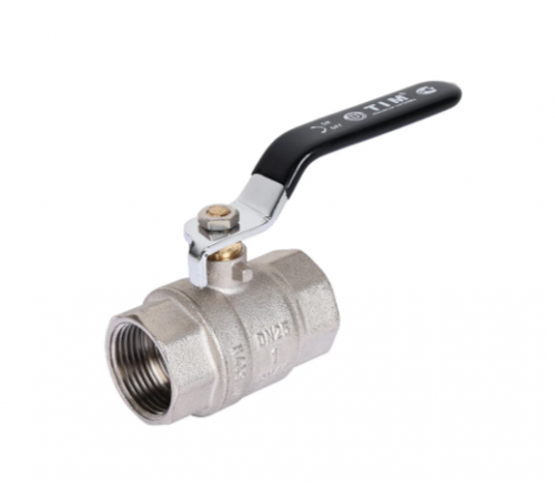 Кран шар. (в) 3/4  г/г ручка никель усиленный TIM (40/10)