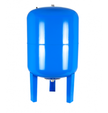 Бак ГМ- ПР- 100В Гидроаккумлятор Аквабрайт проходной 100 л вертик. (синий) на ножках