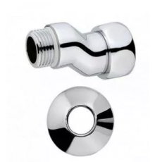 эксцентрик с нак, гайкой 1/2M* 1 F ХРОМ (40/1) Тим