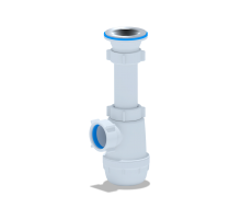 Сифон Ани Грот 1 1/2 х40 А0100 (40/шт)