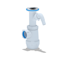 Сифон Ани 1 1/2*40  с носиком  A2000   (35/шт)