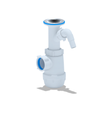 Сифон Ани 1 1/2*40  с носиком  A2000   (35/шт)