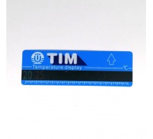 Термометр-полоска на коллекторах подачи (синий) Тим (4000/10шт)