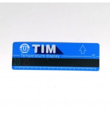 Термометр-полоска на коллекторах подачи (синий) Тим (4000/10шт)