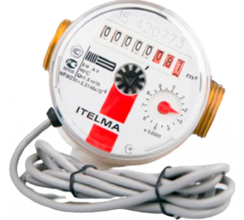 Счетчик для воды ГЕРКОН  1/2 -15  Универсальный импульс (L-80) по доступной цене.