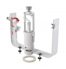 Арматура Алкапласт 1/2 боковая металл  SA2000K (20/шт)