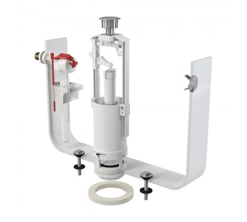 Арматура Алкапласт 1/2 боковая металл  SA2000K (20/шт)