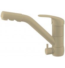 Смеситель для кухни под фильтр низкий 2033 Sand Yellow Kern