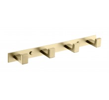 Планка для полотенец  с 4-я крючками матовое золото  9604 KERN (20шт)