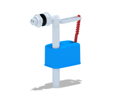 Клапан 1/2 боковой пластик Ани WC5050 (30/шт)
