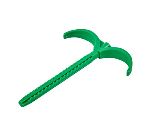 Крюк двойной зеленный (150шт)   ABA SYSTEM