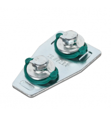 Т-образный соединитель профиля , 2 монтажные гайки Zeissler (72/8)