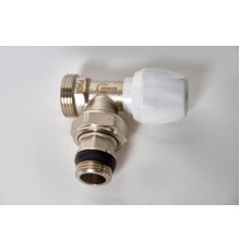 Вентиль радиаторный  верхний угловой 1/2 регулировочный (Евроконус) TIM (60/6)