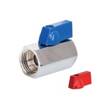 Кран мини 1/2 г.г   хром. ТИМ (200/10)