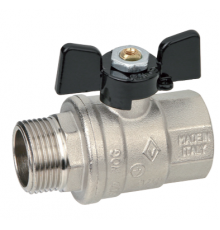 Кран шар. 3/4 г/ш бабочка (307)  BgT (56/14)