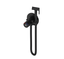 Смеситель для биде с держ. в комлекте  (встроенный) 4040 black Kern (12 шт)