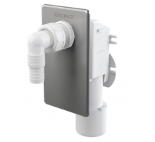 Сифон стиральной машины  под штукатурку с выходом на 40/50  Алкапласт (40|1)