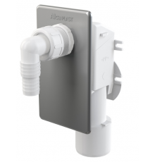 Сифон стиральной машины  под штукатурку с выходом на 40/50  Алкапласт (40|1)