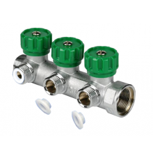 Коллектор 1/2 х 3/4 на  3 вых. FAP универсал (25шт)