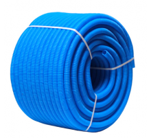 Гофрированная труба 20 синий 30 м